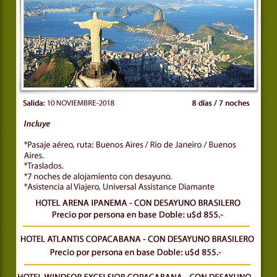 Rio de janeiro NOV 18.fw